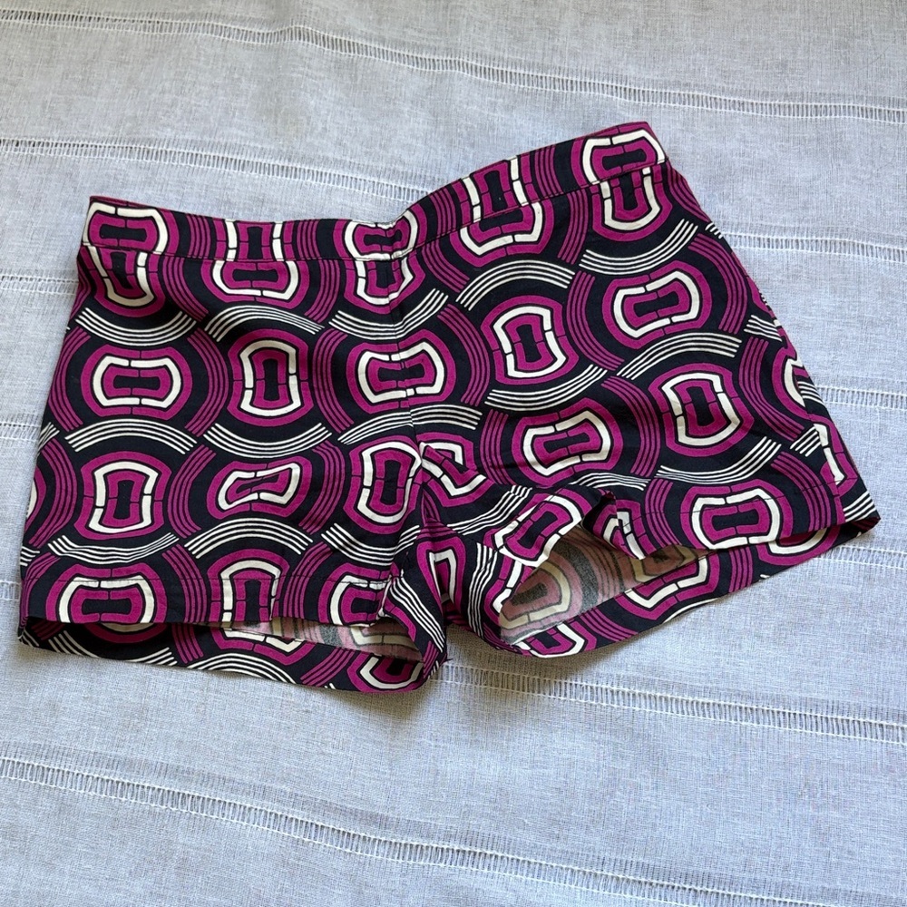 Club Monaco Rimon Shorts With Geometric Pattern